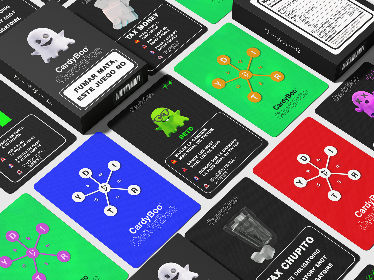 CardyBoo juego de cartas